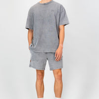 Ultra Heavy Oversized Tee - Light Grey