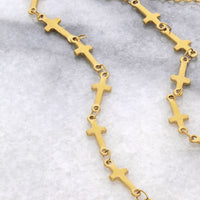 Stacking Cross Necklace