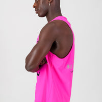 Aeroflow Men's Pro Tank - Electric Pink