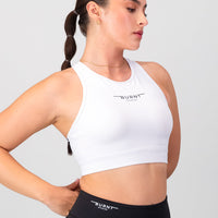 Essential Energy Bra - White