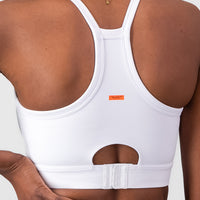 Essential Strong Bra - White