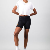 Essential Flow Tee - White