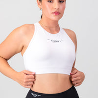 Essential Energy Bra - White