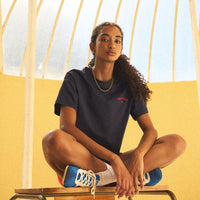 Academy Oversized Tee - Navy