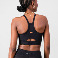 Essential Strong Bra - Black