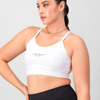 Essential Strong Bra - White