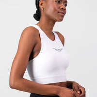 Essential Energy Bra - White