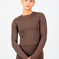 Olivia Fitted Long Sleeve - Hazel