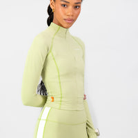 Tempo 1/4 Zip - Aloe