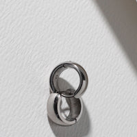 Huggies Earrings - Silver