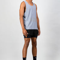 AeroFlow KZN Men's Race Tank - Grey