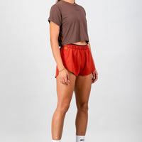 Women's Peak Active Tee - Clay