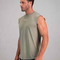 LA Muscle Tank - Sage