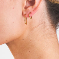 Fine Hoop Earrings