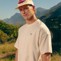 Lightweight Cotton Tee - Cream