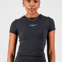 Essential Olivia Fitted Tee - Black