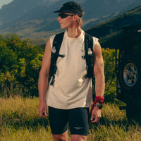 Lightweight Cotton Tank - Cream