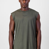 Muscle Tank - Forest Green