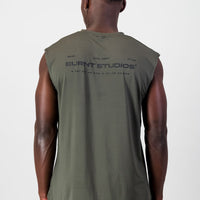 Muscle Tank - Forest Green