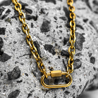 Lock Chain Necklace