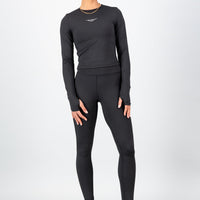 Essential Olivia Fitted Long Sleeve - Black