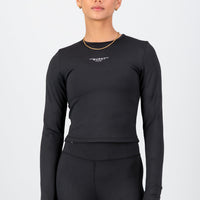 Essential Olivia Fitted Long Sleeve - Black