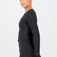Essential Olivia Fitted Long Sleeve - Black