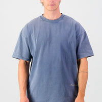 Ultra Heavy Tee - Washed Blue