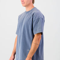 Ultra Heavy Tee - Washed Blue