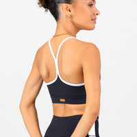 Lua Sports Bra - Black & White