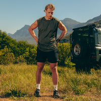 Muscle Tank - Forest Green