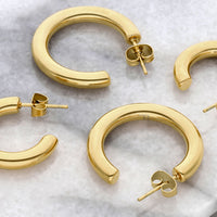 Minimalist Hoop Earrings