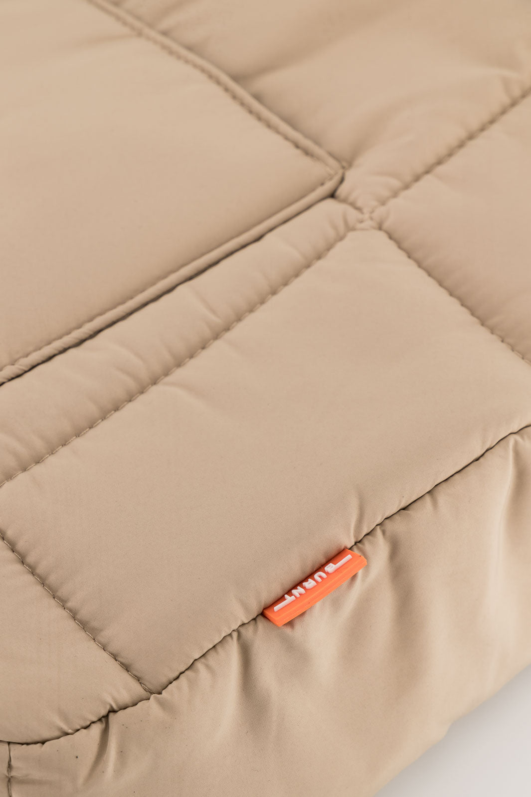 Quilted Tote Bag - Cashew