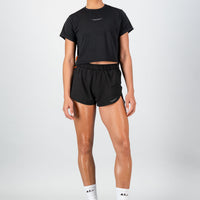 Women's Peak Active Tee - Black