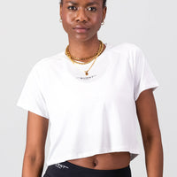 Essential Flow Tee - White