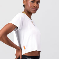 Essential Flow Tee - White