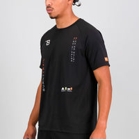 Summit Men's Run Tee - Black