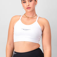 Essential Strong Bra - White
