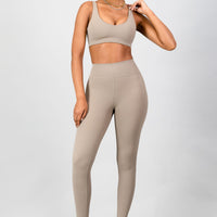 Leah Legging - Cashew