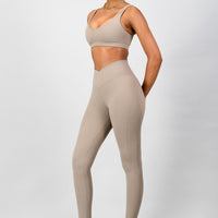 Contour Legging - Cashew