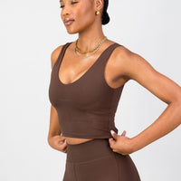 Aria Supportive Tank - Hazel