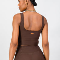 Aria Supportive Tank - Hazel