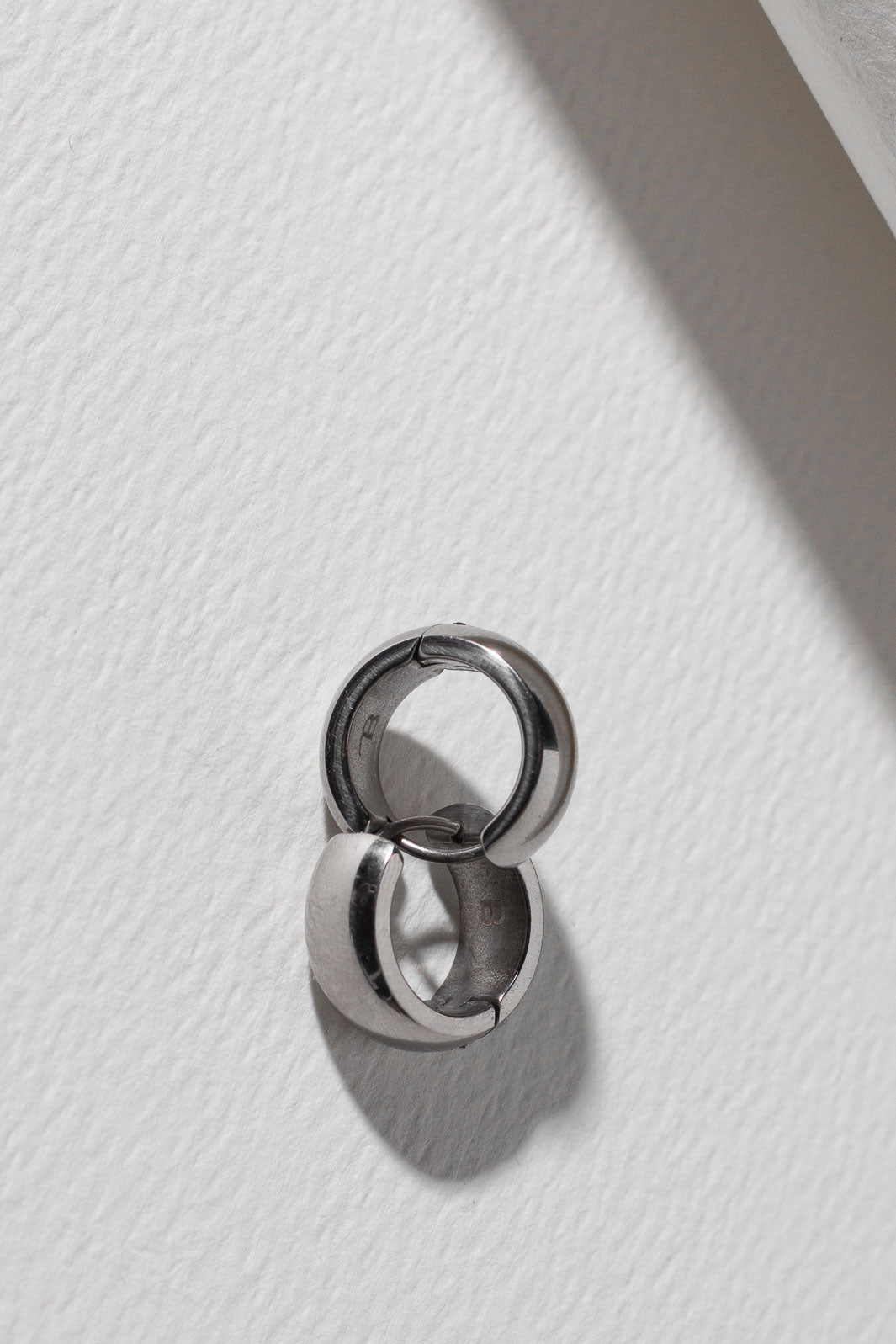 Huggies Earrings - Silver