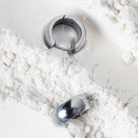 Huggies Earrings - Silver