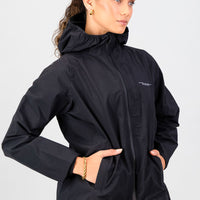 Essential Women's Waterproof Jacket - Black