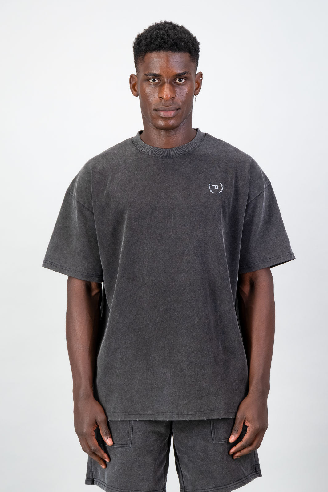 Ultra Heavy Oversized Tee - Acid Black