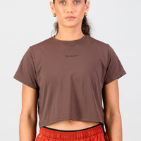Women's Peak Active Tee - Clay