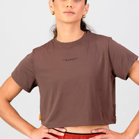Women's Peak Active Tee - Clay