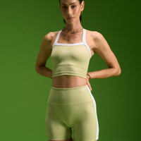 Burnt x You Supportive Tank - Aloe