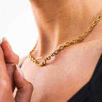 Lock Chain Necklace
